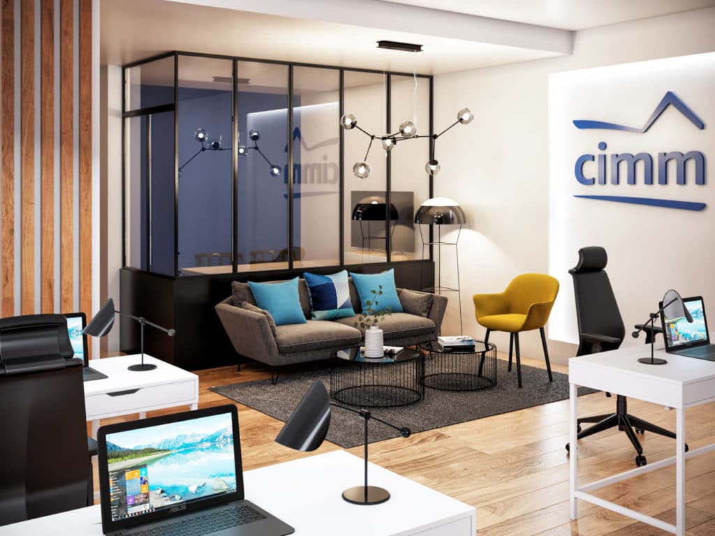 Illustration de CIMM IMMOBILIER SEYSSINET